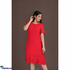 Crepe Georgette Dress with Lining Buy INNOVATION REVAMPED Online for specialGifts