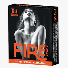 FIRE Xtacy Condom (Six Features With Extra Time) at Kapruka Online