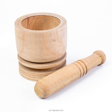 Wooden Mortar And Pestle- Large  Online for specialGifts