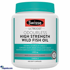 Swiss Odourless High Strength Wild Fish Oil 1500mg 400 Capsules Buy Swiss Odourless Online for specialGifts