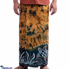 Hand Craft Batik Sarong Brown Buy RAYGA Online for specialGifts