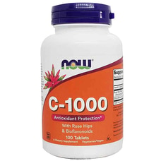 NOW Vitamin C 1000mg Antioxidant Protection 100 Tablets Buy NOW Vitamin Online for specialGifts
