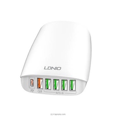 LDNIO A6573C 65W 6 USB Fast Charging Desktop Charger Buy LDNIO Online for specialGifts