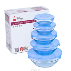 Glass container set with lid at Kapruka Online