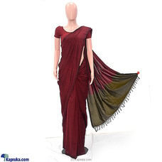 Pure Cotton Handloom Saree-At-01 Buy Qit Online for specialGifts