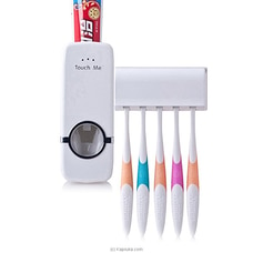 Automatic Toothpaste Dispenser With Toothbrush Holder Buy Household Gift Items Online for specialGifts