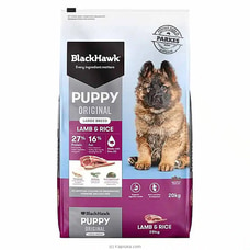 Black Hawk Dog Food Puppy Large Breed Lamb and Rice 20Kg Buy pet Online for specialGifts