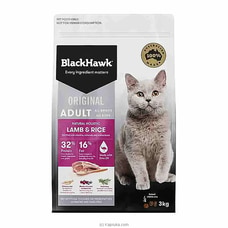 Black Hawk Cat Food Lamb And Rice 3Kg at Kapruka Online