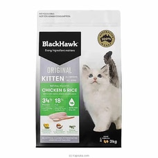 Black Hawk Kitten Food Chicken And Rice 3Kg Buy pet Online for specialGifts