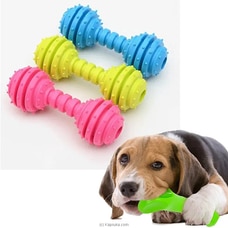 Rubber Bone Shaped Dog Toy Molar Bite Resistant Chew Toy for Small Pet Puppy Outdoor Training Pet Supplies Toys Buy pet Online for specialGifts