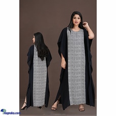 Silk Chequered Long Kaftan Buy INNOVATION REVAMPED Online for specialGifts