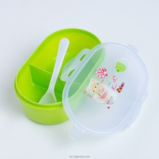 Green -kids lunch box with Compartments,Bento Box Lunch Box Food Plastic Container Buy childrens Online for specialGifts