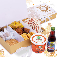New Year Bliss Premium Kewili Platter With Curd And Kitul Treacle Buy Curd Online for specialGifts