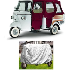 Fabric Outdoor Three Wheel Cover Motor Rain Coat Suitable for Piaggio Buy Automobile Online for specialGifts