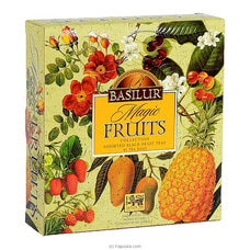 BASILUR TEA-MAGIC FRUITS - TEA BAG - FOIL ENV - ASSORTED 40E - (10E X4) - ( 71560-00 ) Buy corporate Online for specialGifts