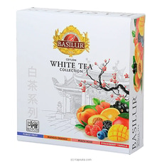 BASILUR GIFT WHITE TEA - BOX - ASSORTED 1.5g (4x10) X 40E (72169-00) Buy BASILUR TEA Online for specialGifts