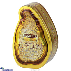 BASILUR ISLAND OF TEA - T.CADDY - ULBT - LT - GOLD - 100g -(70284-00 ) Buy unique gifts Online for specialGifts