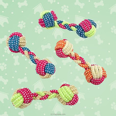 Braided Rope Dumbbell Pet Bite Toy  Online for specialGifts