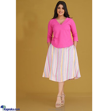 Linen Multi-coloured Short Skirt at Kapruka Online