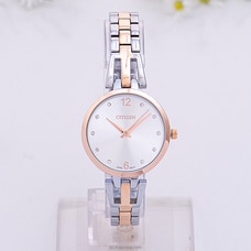 Citizen Ladies Bronze And Silver Watch Buy Citizen Online for specialGifts