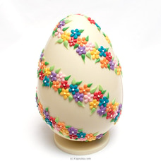 Shangri La Easter Egg Big White Chocolate Buy Shangri La Online for specialGifts