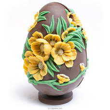 Shangri La Easter Flower Embroidery Milk Chocolate Egg Buy Shangri La Online for specialGifts
