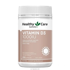 Healthy Care Vitamin D3 1000IU - 250 Capsules Buy Healthy Care Online for specialGifts