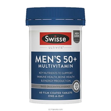 Swisse Ultivite Men`s 50+ Multivitamin 60 Capsules at Kapruka Online