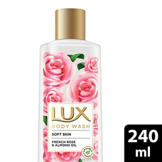 Lux Soft Skin French Rose And Almond Oil Bodywash 240ml at Kapruka Online