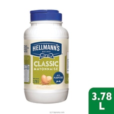 Hellmann`s Classic Mayonnaise 3.78L Buy Online Grocery Online for specialGifts