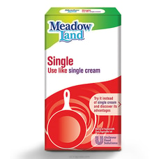 Meadow Land Single Cream Tetra Pack 1L Buy Online Grocery Online for specialGifts