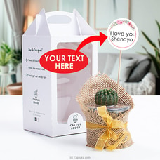 Cactus With Customize Greeting Buy Gift Sets Online for specialGifts