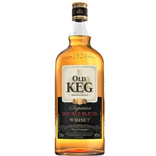 OLD KEG Double Blend Premium Whisky 40% ABV 750ml Buy Order Liquor Online For Delivery in Sri Lanka Online for specialGifts