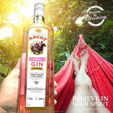 Ascot Pink Gin 39% ABV 750ml Buy Order Liquor Online For Delivery in Sri Lanka Online for specialGifts