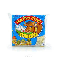 Happy Cow Cheddar 200g - Dairy Products at Kapruka Online
