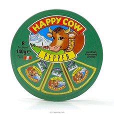 Happy Cow Pepper Cheese 8 Potion 140g Buy Online Grocery Online for specialGifts