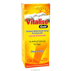 Vitalise Gold-Children`s Multivitamin Syrup at Kapruka Online
