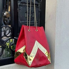 Ockult  Red Diamond Shoulder Handbags Buy OCKULT Online for specialGifts