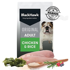 Black Hawk Dog Food Adult Chicken And Rice 3kg - SKU_BH311 at Kapruka Online
