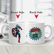 Captain America Birthday Mug - 11 oz at Kapruka Online