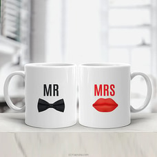 Mr and Mrs Couple Mug - 11 oz at Kapruka Online