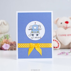 JUST MARRIED HANDMADE GREETING CARD  Online for specialGifts