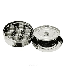 Stainless Steel Round  Kitchen Masala Dabba  Online for specialGifts