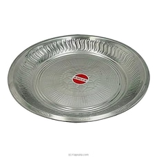 Silver Stainless Steel Rice Plate - Sawan Plate Buy Household Gift Items Online for specialGifts