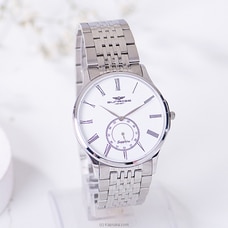 Sunrise Sapphire Glass Gent`s Silver Watch Buy SUNRISE Online for specialGifts