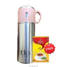TKS 350ML Stainless Steel Vacuum Insulated Flask Silver Color   Free Browns Kahata - 50G-BT at Kapruka Online
