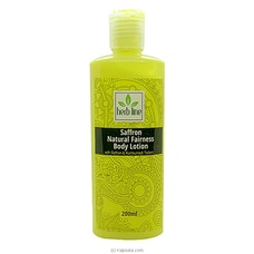 Herb Line Saffron Natural Fairness Body Lotion 200ml  Online for specialGifts