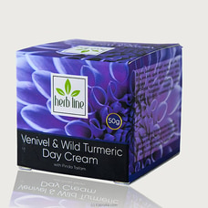 Herb Line Venivel And Wild Turmeric Day Cream With Pinda Thailam 50g Buy ayurvedic Online for specialGifts