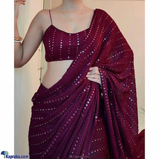 Soft Georgette Heavy Multi Red Saree-005 Buy AMARE Online for specialGifts