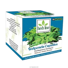 Herb Line Welpenela Capsules (Cardiospermum Microcapum- 60 Capsules) Buy ayurvedic Online for specialGifts